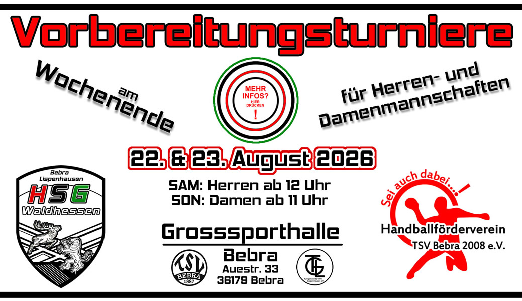 Vorbereitungsturniere